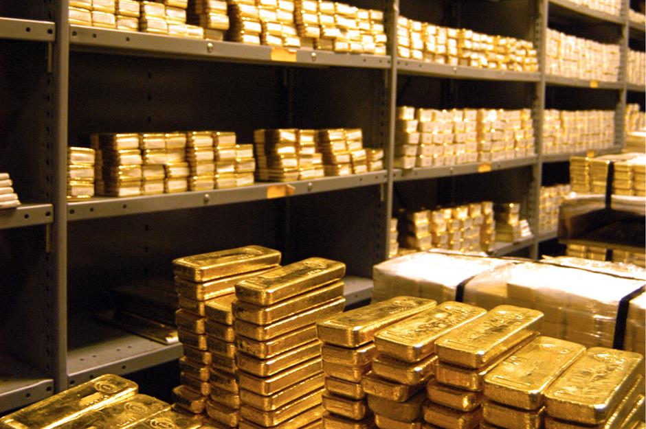 أكبر 10 دول تمتلك إحتياطي الذهب في العالم